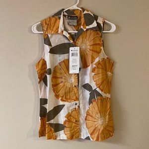 Womens Sleeveless Top Size Small- Columbia